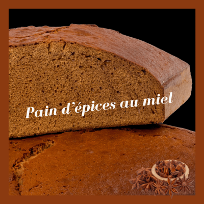 Pain d'Épice au Miel "Les Classiques" 1001 Pain d'épice NATURE