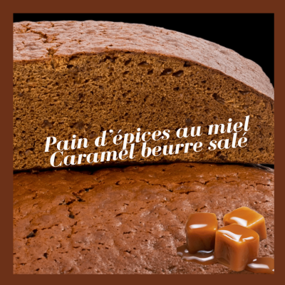 Pain d'Épice au Miel "Les Classiques" 1014 Pain d'épice CARAMEL BEURRE