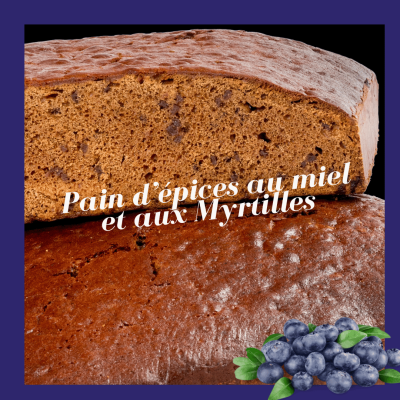 Pain d'Épice au Miel "Les Classiques" 1018 Pain d'épice MYRTILLE