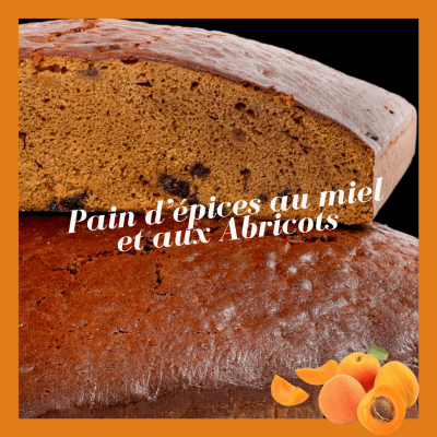 Pain d'Épice au Miel "Les Classiques" 1002 Pain d'épice ABRICOTS
