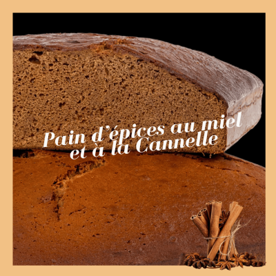 Pain d'Épice au Miel "Les Classiques" 1008 Pain d'épices CANNELLE