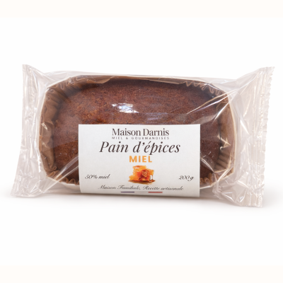 Pain d'épices 50% miel Maison Darnis