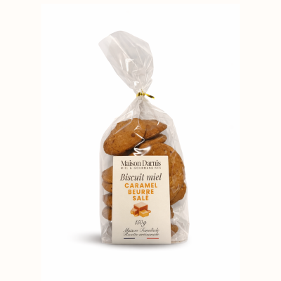 Biscuit au miel & caramel beurre salé 150 gr