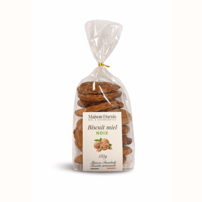 Biscuit au miel & aux noix 150 gr