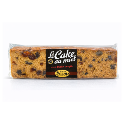 Tranches CAKE aux fruits confits 360 gr