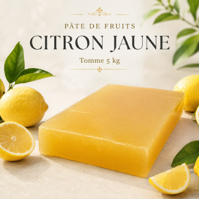 Pâte de fruit Citron Jaune...