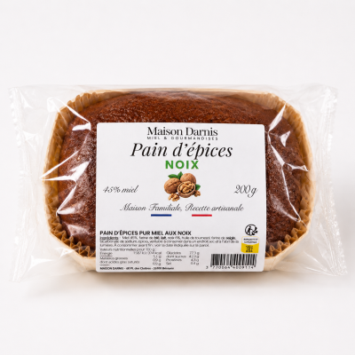 Pain d'épices 50% miel &...