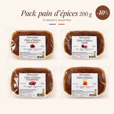 pack pain d'epices 200 gr