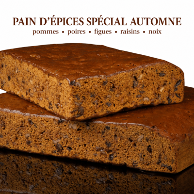 Pain d'épice saveur AUTOMNE